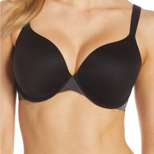 Women's Black Underwire Bra Spanx Black Bra 34DDD Pillow Cup